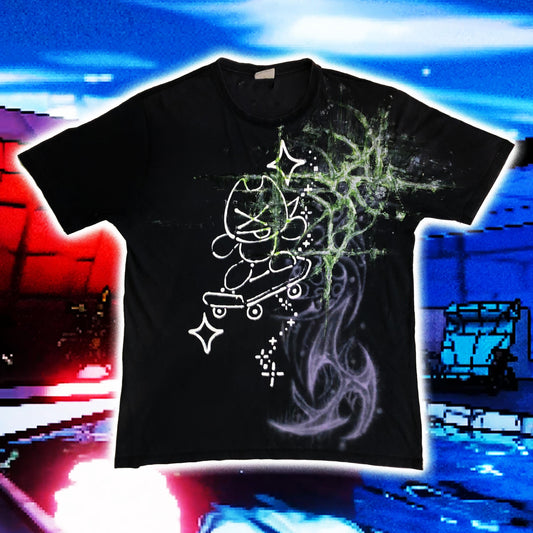 CAMISETA PRETA SKATE 1/1